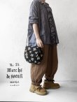 画像9: MARCHE' DE SOEUR／十字架ブローチ付きショルダーバッグ・ブーケ刺繍 (9)