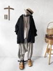 画像9: a+koloni／リネンWガーゼベスト・サンドベージュ (9)