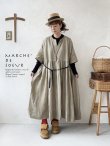 画像14: MARCHE' DE SOEUR／革タグストール付きワンピース・オリーブドラブ (14)