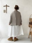画像14: a+koloni／リネンスモックパフワンピース・オフ (14)