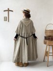 画像15: MARCHE' DE SOEUR／革タグストール付きワンピース・オリーブドラブ (15)
