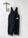画像8: seasew.／1112109 しっかりデニムオーバーオール・チャコール (8)