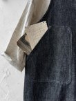 画像3: seasew.／1112109 しっかりデニムオーバーオール・チャコール (3)