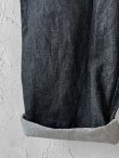 画像5: seasew.／1112109 しっかりデニムオーバーオール・チャコール (5)