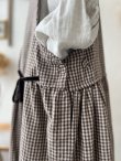 画像8: ista-ire／サイドオープンワンピース・ベージュブラウン (8)