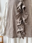 画像4: ista-ire／フリルベスト・ベージュブラウン (4)