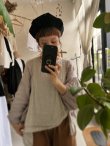 画像6: sleep slope/ベルベットホイップベレー・ブラック (6)