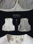 画像1: PERRY/ ヴィンテージキルトベスト・オフ (1)