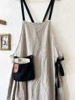 画像3: MARCHE' DE SOEUR／種蒔のエプロン・生成り (3)