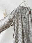 画像3: seasew.／306 オーガニックコットン シャツチュニック・オフチェック (3)