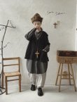画像7: seasew.／306 オーガニックコットン シャツチュニック・チャコールチェック (7)