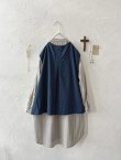 画像3: seasew.／302 コットンフランネルベスト・ブルー (3)