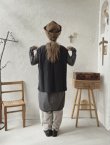 画像10: seasew.／302 コットンフランネルベスト・ブラウン (10)