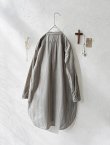 画像6: seasew.／306 オーガニックコットン シャツチュニック・オフチェック (6)