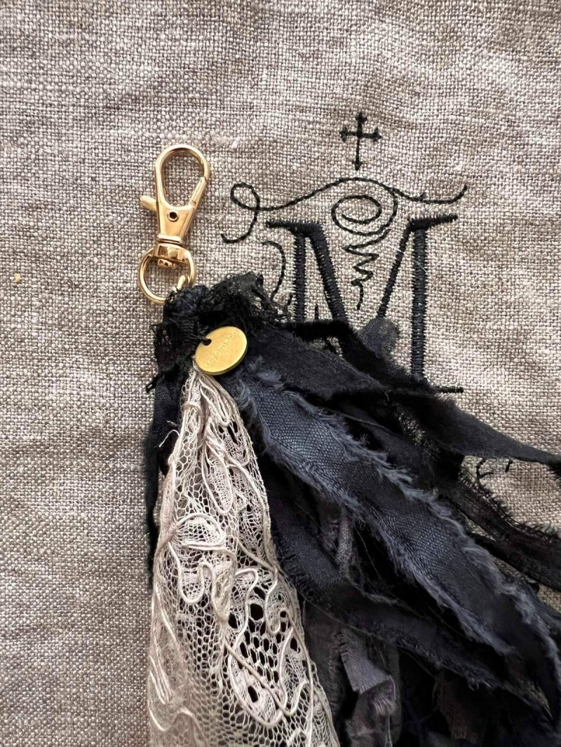 画像2: 【プレビュー中】toromeco／YOIN bag charm・black (2)