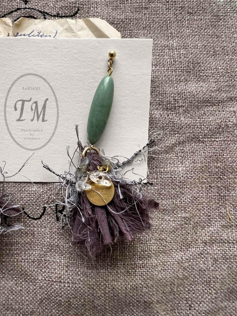画像2: 【プレビュー中】toromeco／YOIN vintage beads＆jemstone (2)