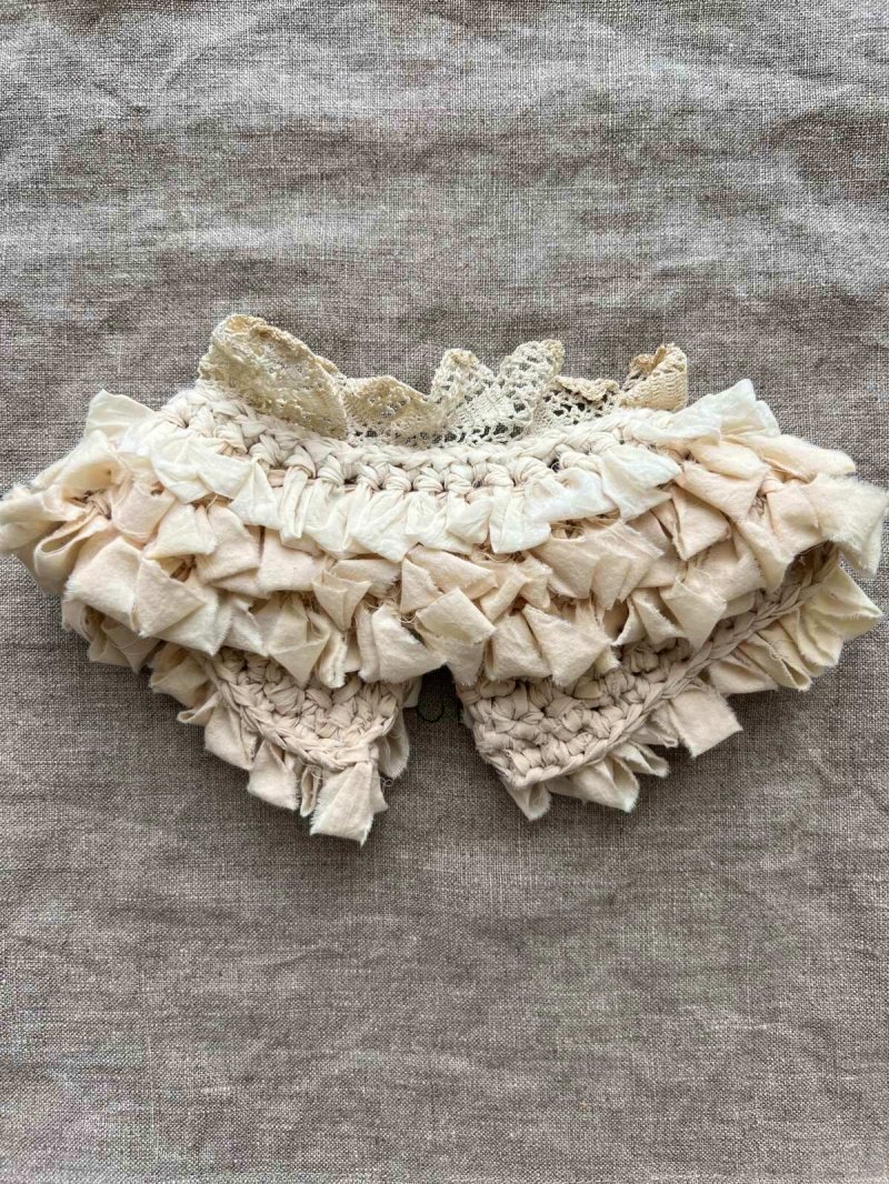 画像2: 【プレビュー中】toromeco／SHIRABE Collar・natural (2)