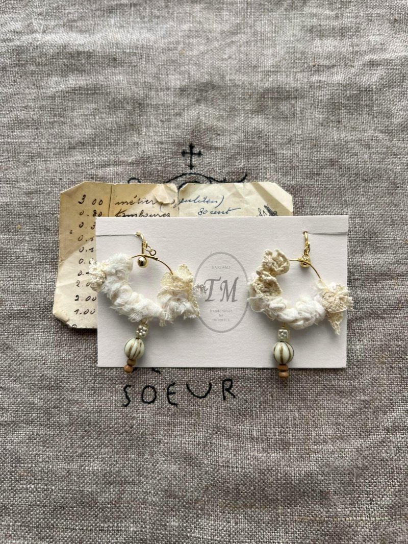 画像1: 【プレビュー中】toromeco／KOMOREBI earring・pierce (1)