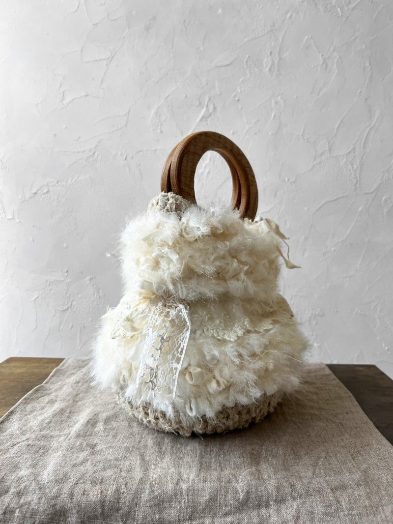 画像3: 【プレビュー中】toromeco／PINECONE  bag・White oak (3)