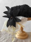 画像3: 【プレビュー中】toromeco／SAKIAMI antiquelace beret ・black (3)