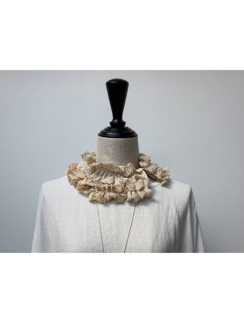 画像5: 【プレビュー中】toromeco／SHIRABE Collar・natural (5)