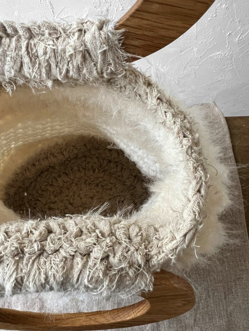 画像4: 【プレビュー中】toromeco／PINECONE  bag・White oak (4)