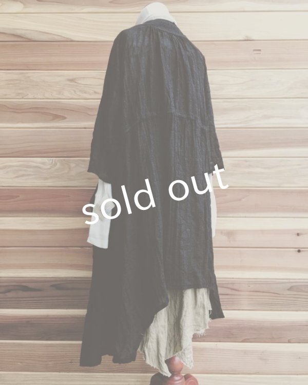 画像3: pollenbienco/マルシェワンピース・生成りと黒 (3)