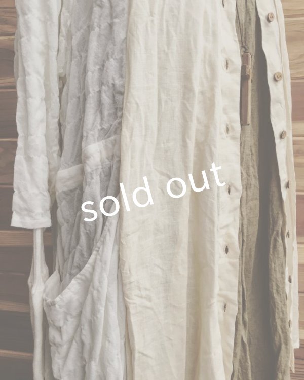 画像5: pollenbienco／マルシェワンピース・生成りとミルクホワイト (5)