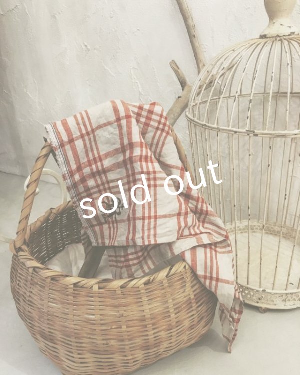 画像10: pollenbienco/種蒔のエプロン・ストライプリネン (10)