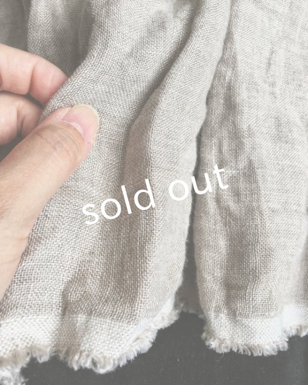 画像4: pollenbienco/リネンダブルガーゼワンピース (4)