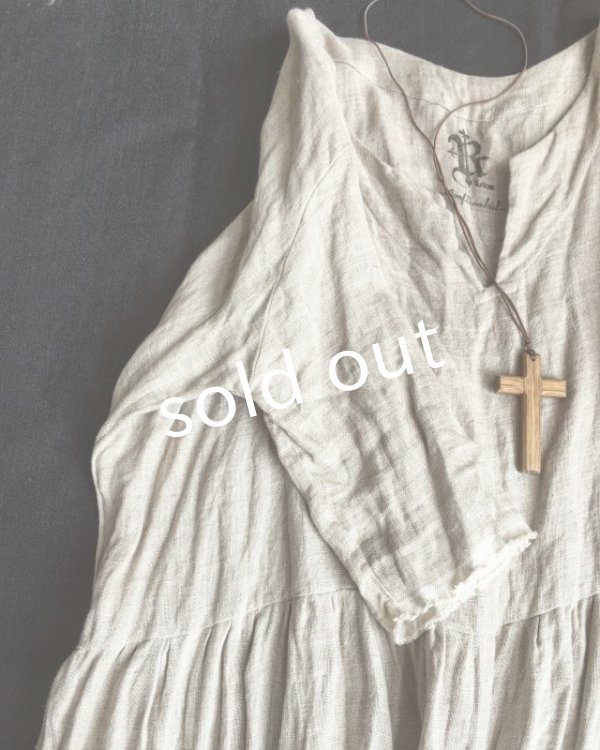 画像5: pollenbienco/リネンダブルガーゼワンピース (5)