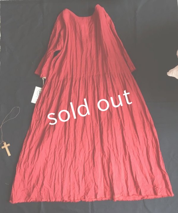 画像5: Reliure／赤リネンワンピース (5)