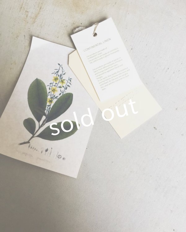 画像12: HALLELUJAH／Robe de femme de chambre　小間使いローブ（オーガニック）・Flax (12)