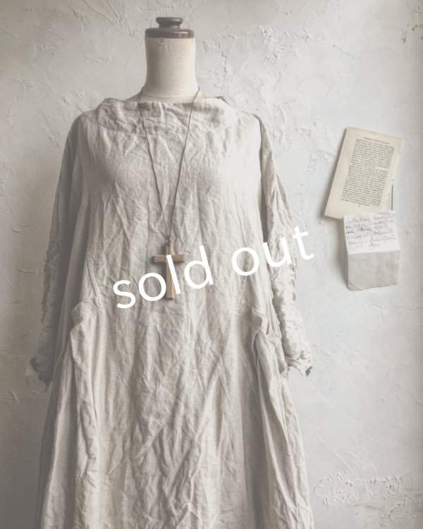 画像3: HALLELUJAH/Robe de Berger 羊飼いローブ・Flax (3)