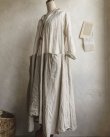画像5: HALLELUJAH／Robe de femme de chambre　小間使いローブ（オーガニック）・Flax (5)