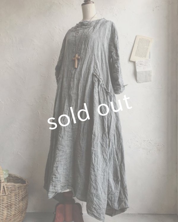 画像3: HALLELUJAH／Robe de Berger 羊飼いローブ・Green (3)