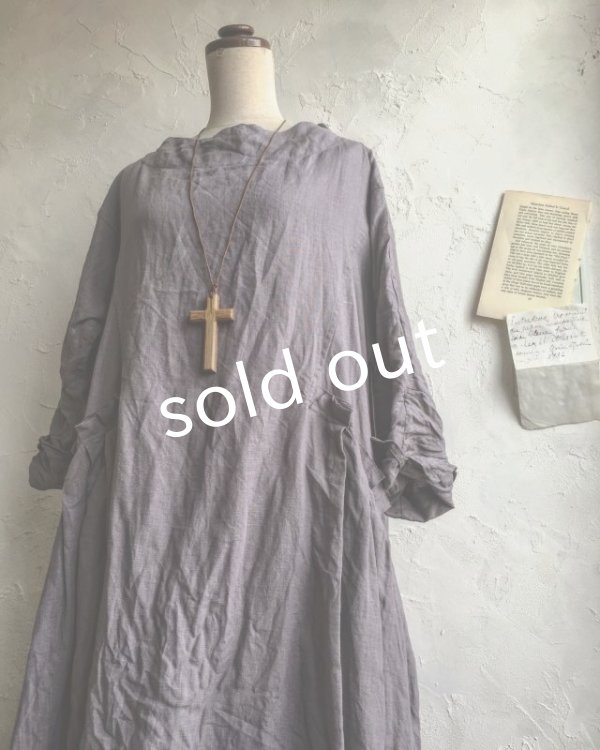 画像12: HALLELUJAH／Robe de Berger 羊飼いローブ・Gray (12)