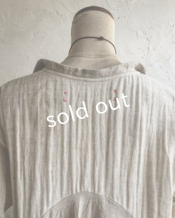 画像8: HALLELUJAH／Robe de femme de chambre　小間使いローブ（オーガニック）・Flax (8)