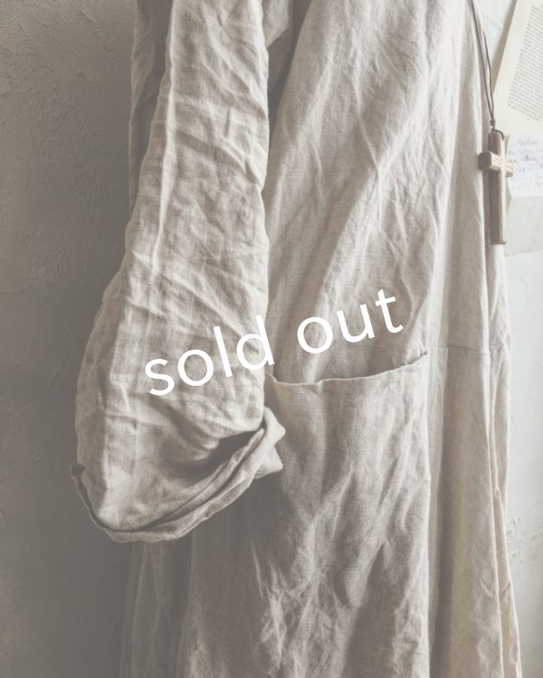 画像13: HALLELUJAH／Robe de femme de chambre　小間使いローブ・Black (13)