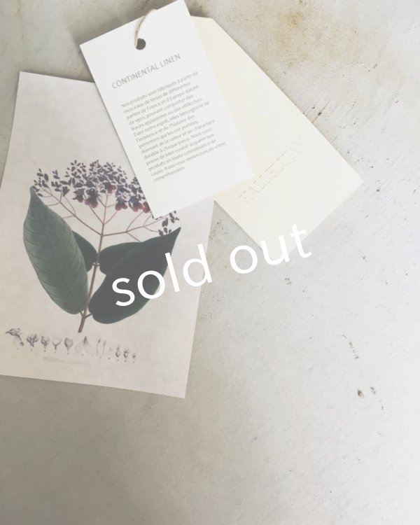 画像13: HALLELUJAH／Robe de femme de chambre　小間使いローブ衿付・Ink Black (13)