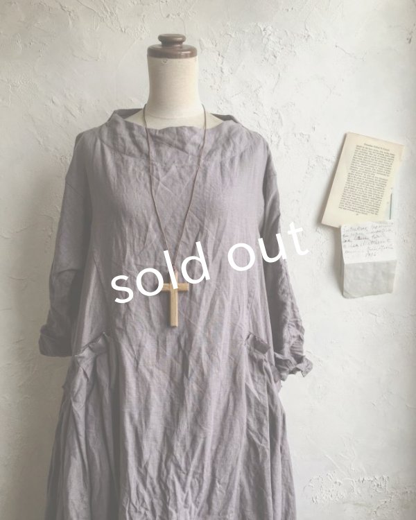 画像3: HALLELUJAH／Robe de Berger 羊飼いローブ・Gray (3)