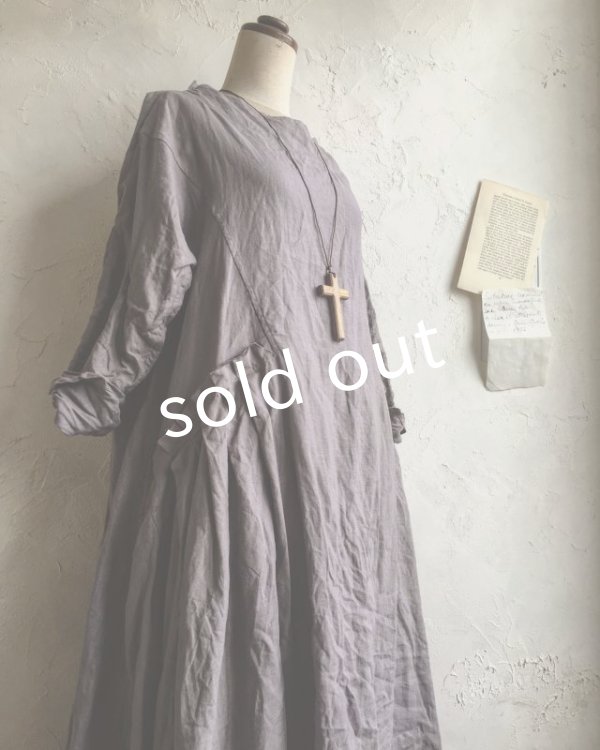 画像9: HALLELUJAH／Robe de Berger 羊飼いローブ・Gray (9)