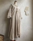 画像4: HALLELUJAH／Robe de femme de chambre　小間使いローブ・Flax (4)