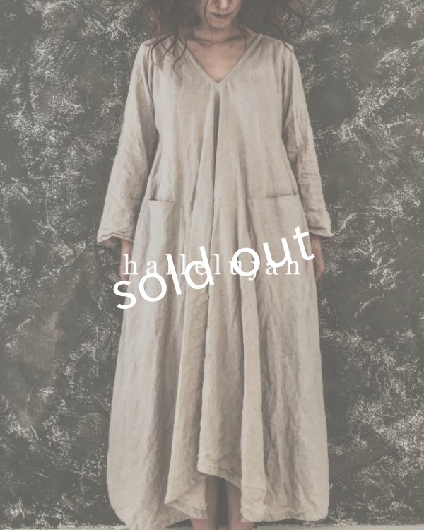 画像16: HALLELUJAH／Robe de femme de chambre　小間使いローブ・Black (16)