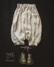 画像1: 再入荷　MARCHE' DE SOEUR／ふわくしゅリネンウール・たぽパンツ (1)