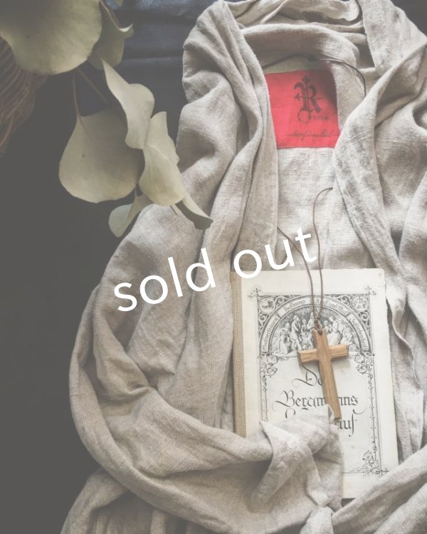 画像3: MARCHE' DE SOEUR／リトアニアリネン・ジャケット (3)