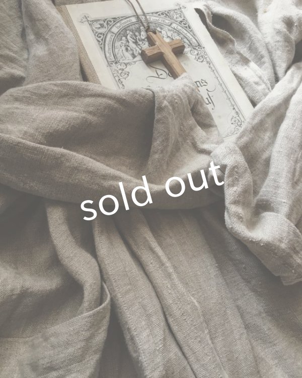 画像5: MARCHE' DE SOEUR／リトアニアリネン・ジャケット (5)