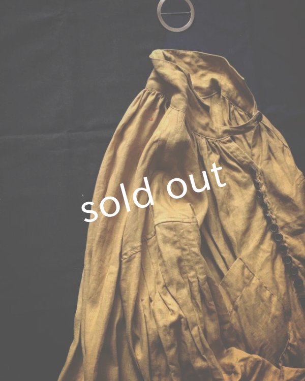 画像3: HALLELUJAH／1890's Bourgeron　1890年代　羊飼いシャツワンピース・Mimosa (3)