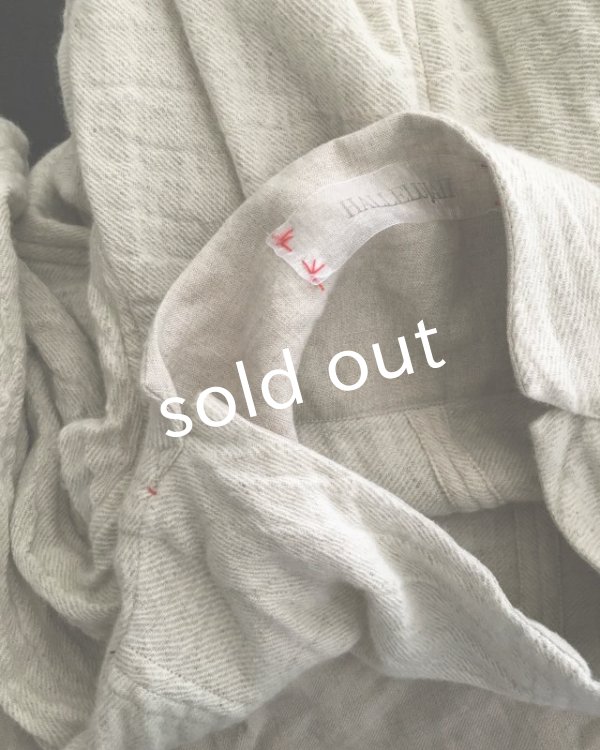 画像10: HALLELUJAH/1930's レイヤーローブ Off white/Flax (10)