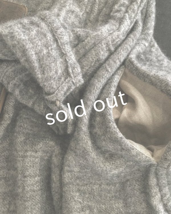 画像7: HALLELUJAH／1930's レイヤーローブ　Gray/Flax (7)